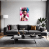Bubbly Carefree Girl Living Room Demo