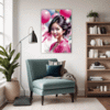 Bubbly Carefree Girl Living Room Demo
