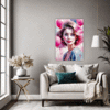 Bubbly Carefree Girl Living Room Demo