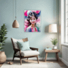 Bubbly Carefree Girl Living Room Demo