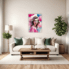 Bubbly Carefree Girl Living Room Demo