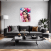 Bubbly Carefree Girl Living Room Demo