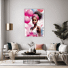 Bubbly Carefree Girl Living Room Demo