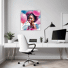 Bubbly Carefree Girl Office Demo