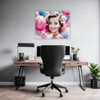 Bubbly Carefree Girl Office Demo