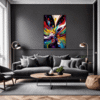 Bubbly Color Flood Living Room Demo