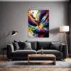 Bubbly Color Flood Living Room Demo