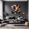 Bubbly Color Flood Living Room Demo