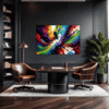 Bubbly Color Flood Office Demo