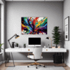 Bubbly Color Flood Office Demo