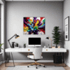 Bubbly Color Flood Office Demo