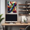 Bubbly Color Flood Office Demo