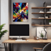 Bubbly Color Flood Office Demo