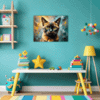 Burmese Cat Gaze Children's Room Demo