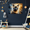 Burmese Cat Gaze Children's Room Demo