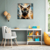 Burmese Cat Gaze Children's Room Demo
