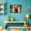 Burmese Cat Gaze Children's Room Demo
