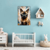 Burmese Cat Gaze Children's Room Demo