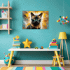 Burmese Cat Gaze Children's Room Demo