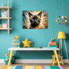 Burmese Cat Gaze Children's Room Demo