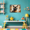 Burmese Cat Gaze Children's Room Demo