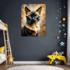 Burmese Cat Gaze Children's Room Demo