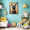Burmese Cat Gaze Children's Room Demo