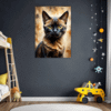 Burmese Cat Gaze Children's Room Demo