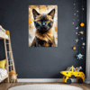 Burmese Cat Gaze Children's Room Demo