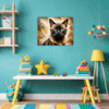 Burmese Cat Gaze Children's Room Demo