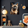 Burmese Cat Gaze Children's Room Demo