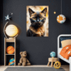 Burmese Cat Gaze Children's Room Demo