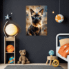 Burmese Cat Gaze Children's Room Demo