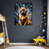 Burmese Cat Gaze Children's Room Demo