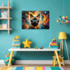 Burmese Cat Gaze Children's Room Demo