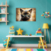 Burmese Cat Gaze Children's Room Demo