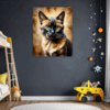 Burmese Cat Gaze Children's Room Demo