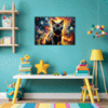 Burmese Cat Gaze Children's Room Demo