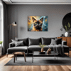 Burmese Cat Gaze Living Room Demo