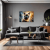 Burmese Cat Gaze Living Room Demo
