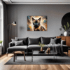 Burmese Cat Gaze Living Room Demo