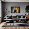Burmese Cat Gaze Living Room Demo