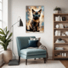 Burmese Cat Gaze Living Room Demo