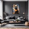 Burmese Cat Gaze Living Room Demo