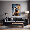 Burmese Cat Gaze Living Room Demo