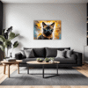 Burmese Cat Gaze Living Room Demo