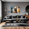 Burmese Cat Gaze Living Room Demo
