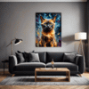 Burmese Cat Gaze Living Room Demo