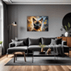 Burmese Cat Gaze Living Room Demo
