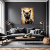 Burmese Cat Gaze Living Room Demo